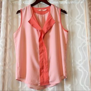 Gibson Split Neck Blouse